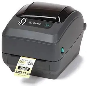 Ze bra Gk420t Thermal Transfer Printer - Monochrome - Desktop - Label Print - 4.09 Print Width - GK42-102211-000