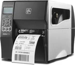 Ze bra ZT230 Thermal Transfer Industrial Printer 203 dpi Print Width 4 in Serial USB Parallel ZT23042-T01100FZ