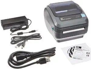 Ze bra GK420d Monochrome Desktop Direct Thermal Label Printer, 5 in/s Print Speed, 203 dpi Print Resolution, 4.09 Print