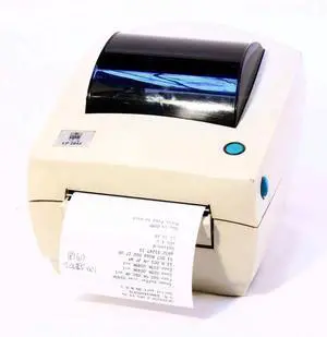 Ze bra UPS LP2844 Eltronic 120625-001 Direct Thermal Bar code Label Printer Parallel Serial USB 203DPI