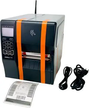 Ze bra ZT230 Industrial Thermal Transfer Bar code Label Printer Wireless LAN USB ZT23042-T01200FZ, Bundle with Power Cord and USB Cable