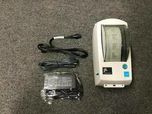 #S6B Ze bra LP 2824 Plus 282P-201510-000 Ethernet Printer W/Adapter & Cables