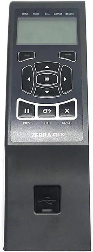 P1058930-001 Front Control Panel for Ze bra ZT410 Thermal Label Printer 203dpi 300dpi 600dpi Genuine
