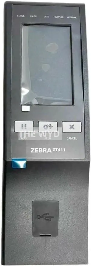 Genuine Front Control Panel for Ze bra ZT411 Thermal Bar code Label Printer P1105147-001