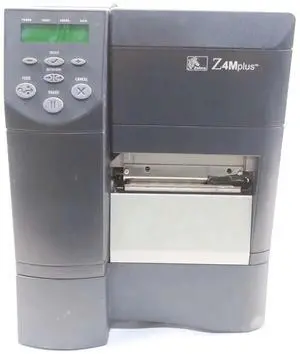 Ze bra Z4M00-2001-0000 Z4M Thermal Label Bar code Printer 90-264V-AC D581468