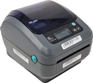 Ze bra GX420D with Display, Thermal Label Bar code Printer, USB/Ethernet/Serial Connectivity, GX42-202410-000
