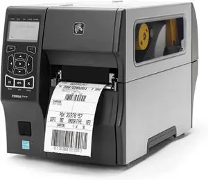 Ze bra ZT410 Direct Thermal/Thermal Transfer Printer - Monochrome - Desktop - Label Print - 4.09" Print Width - 14 in/s Mono - 300 dpi - Bluetooth - USB - Serial - Ethernet - LCD