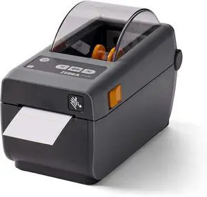 Ze bra ZD410 Direct Thermal Only Desktop Printer - Ethernet, Bluetooth, USB and USB Host Connectivity, 2" Print Width, 203 DPI, 6 IPS, Monochrome Bar code Label Printer ZD41022-D01E00EZ JTTANDS