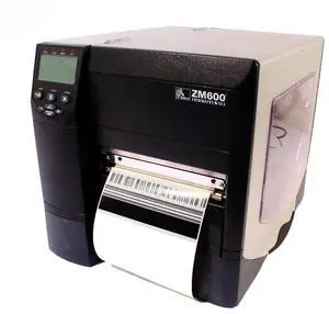 Ze bra ZM600-2001-0100T Direct Thermal/Thermal Transfer Desktop Label Printer, 203 DPI, 6" Print Width, 10"/sec Print Speed, With 10/100 Ethernet Connection