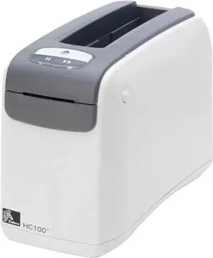 Ze bra HC100 Thermal Wristband Wireless Monochrome Printer 300dpi Serial USB Ethernet HC100-3001-1100