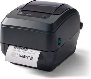 Ze bra GK420T Thermal Transfer Desktop Printer - USB and Ethernet Connectivity, 203 dpi, 4.25" Max Print Width, Monochrome Bar code Label Printer Printer_Cable