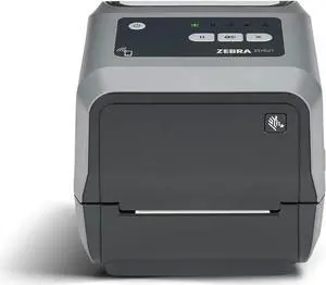 Ze bra ZD621 Thermal Transfer Desktop Printer 203 dpi Print Width 4-inch USB Serial Ethernet 802.11ac ZD6A042-301L01EZ