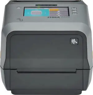Ze bra ZD621 Thermal Transfer Desktop Printer 203 dpi Print Width 4 inch USB Ethernet Serial with Peeler ZD6A042-311F00EZ