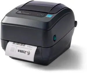 Ze bra GX420t Thermal Transfer Desktop Printer Print Width of 4 in USB Serial and Ethernet Port Connectivity GX42-102410-000
