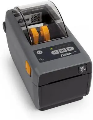 Ze bra Direct Thermal Printer ZD411; 300 dpi, USB, USB Host, Ethernet, BTLE5, US Cord, Swiss Font, EZPL