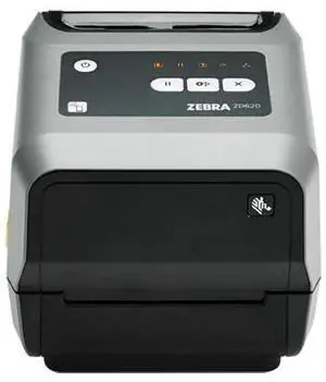 Ze bra ZD620 Series Desktop Thermal Transfer Printer, Icon, 300 dpi, USB, USB Host, Serial, Ethernet, Bluetooth LE, Standard EZPL - ZD62043-T01F00EZ