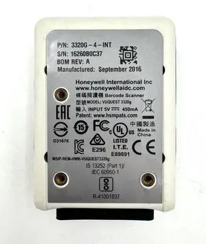 Honey,well Vuquest 3320G-4-INT Bar,code Scan,ner for 1D/2D Bar,code