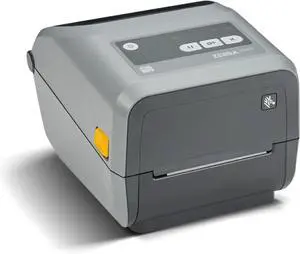 Ze bra ZD421 Thermal Shipping Label Printer 4"| 300 DPI | No Ink Required | 4x6 | USB, Ethernet, Tap to Pair NFC | Easy Drop Ribbon | 1 Year Warranty |Thermal Transfer
