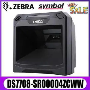 Ze,bra Sym,bol DS7708-SR00004ZCWW Desktop 2D Imager Bar,code Scan,ner With USB Cable