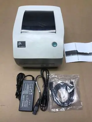 Ze bra TLP 3844-Z Printer 384Z-10300-0001 W/Adapter, USB & Power Cables