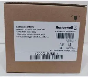 Honey,well 1200G-2USB-1 Single-Line Wired USB Handheld Bar,code Scan,ner