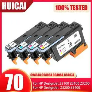 For HP 70 Printhead hp70 Print Head C9404A C9405A C9406A C9407A For HP DesignJet Z2100 Z3100 Z3200 Z5200 Z5400 Printer