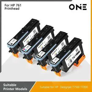 New For HP 761 762 Printhead CH645A CH646A CH647A CH648A Print Head For HP Designjet T7100 T7200 Printer (Y C/M GY/DGY MBK)