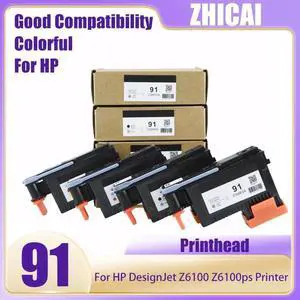 For HP 91 Printhead HP91 hp91 Print Head/Nozzle For HP DesignJet Z6100 Z6100ps Printer C9460A C9461A C9462A C9463A