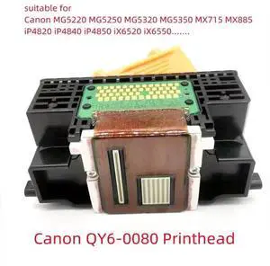 Original QY6-0080 Printhead Print Head for Canon iP4820 iP4840 iP4850 iX6520 iX6550 MG5220 MG5250 MG5320 MG5350 MX715 MX885