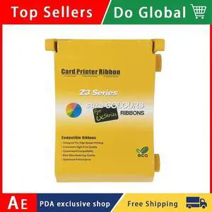 ZXP Series 3 Color YMCKO Ribbon for Ze bra ZXP3 Printer 800033-840 200 Prints,