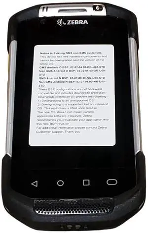 Ze,bra TC70 Mobile Computer TC700K-02B24B0-US