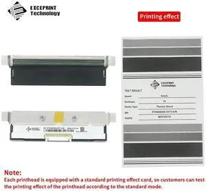 P1123335-012 203dpi Thermal Printhead for Ze bra ZT111 ZT211 ZT231 Bar code Label Printer,Brand New