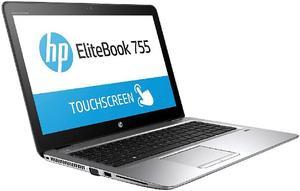 HP EliteBook 755 G3 15.6in Touchscreen Laptop(R7 Graphics), AMD PRO A12 8800B, 16GB DDR4 RAM, DUAL DRIVES- FAST 256GB M.2 SSD + (500 GB HDD), Windows 10 Pro