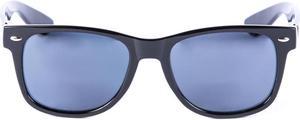 Classic Style Full Lens (No Bifocal) Reading Sunglasses for Men and Women +1.50 Black