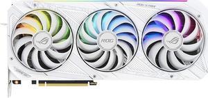ASUS GeForce RTX 3090 White OC 24GB GDDR6X ROG-STRIX-RTX3090-O24G-WHITE Video Graphic Card GPU