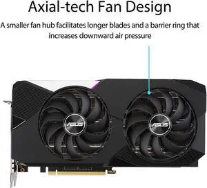 ASUS GeForce RTX 3070 V2 OC 8GB GDDR6 DUAL-RTX3070-O8G-V2 Video Graphic Card GPU