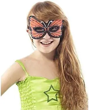 Douglas Cuddle Toys Orange Butterfly Mask