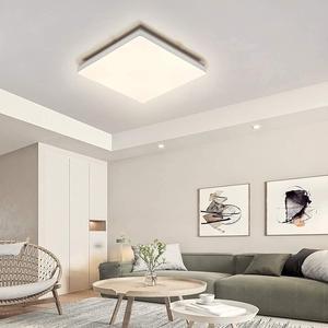 Flush Mount LED Ceiling Light Fixture with Remote,13.4 Inch 30W Square Dimmable Surface Mount Ceiling Lamp for Kitchen Bedroom Utility Laundry Closet Room, 3000K-6500K