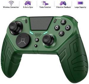 STARNOONTEK PS4 Wireless Gamepad Controller For PS4 Elite/Slim/Pro Console For Dualshock 4 Gamepad With Programmable Back Button Support PC Green