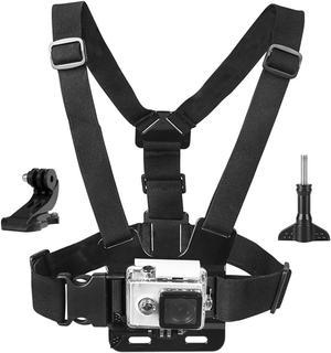  RAPILOCK Leash Quick Release Neck Strap (Silver) for GoPro  Hero 9 8 7 6 5 4 3+ 3 2 1 Mounting Way Devices Such as  Sony/Gamin/SJ4000/DJI/osmo Pocket. Includes 1 Adapter, 1 Buckle (Black),  and 1 Strap. : Electronics