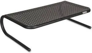 Metal Art Monitor Stand (Lar) 18-Inch Wide Platform - Black (30336)