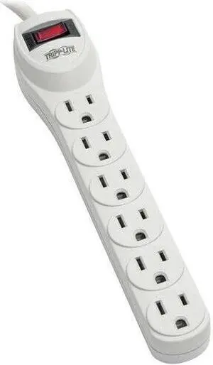 New Tripp Lite Tlp602 6-Outlet Economy Sur Protectors Suppressor/Protector 6