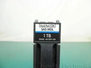 Hp 461289-001 1Tb 7,200 Rpm 3 Gbps 3.5 In. Sas Hdd 461134-003 Mb1000bawjp