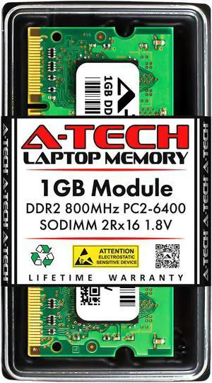 1GB DDR2 PC2-6400 SODIMM Replacement for Micron MT8HTF12864HDZ-800H1 Memory RAM 1GB DDR2 PC2-6400 SODIMM Replacement for Micron MT8HTF12864HDZ-800H1 Memory RAM