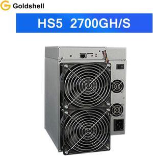 Goldshell HS5 2700GH/S 2650W/h HNS/SC Simple Mining Machine Loud Noise Miner Home Riching