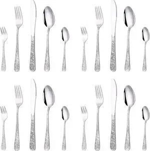 Wenger    20 pieces of stainless steel tableware for 4 people.