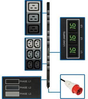 Tripp Lite Metered PDU3XMV6G20 45-Outlets 11.5kVA PDU
