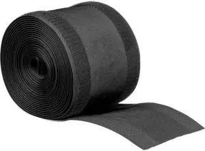 SECURECORD CABLE MANAGEMENT FOR CARPETS  BLACK  NYLON
