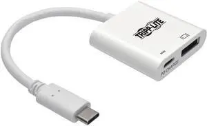 Tripp Lite USB C to DisplayPort Adapter Cable w Equalizer 8K 60W Charging
