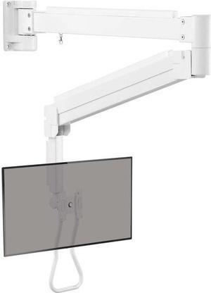 Tripp Lite Safe-IT DWMLARM1732AM Mounting Arm for TV, Monitor, HDTV, Notebook, Flat Panel Display, Interactive Whiteboard, Digital Signage Display - White
